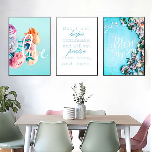 北歐風格簡約客廳掛畫現代裝飾畫粉色少女心臥室床頭畫沙發墻壁畫