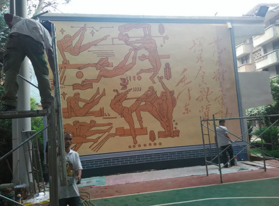 昆明墻體彩繪壁畫手繪墻畫昆明幼兒園墻體彩繪裝飾壁畫昆明家裝彩繪校園文化建設彩繪文化墻制作圖片_高清圖_細節圖